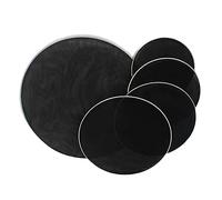 Colcolo 5 Uds Drum Drumhead Piezas de Percusión Profesional, Drum Head Skin Silent Mute Drum Head para Adultos, Niños, Jugadores de Batería de Rendimi, 12 13 14 16 22 pulgadas
