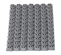 Colcolo 7 piezas de almohadillas de contacto de silicona conductora para teclado, ligeras, profesionales, para electrónico, accesorios de tira de