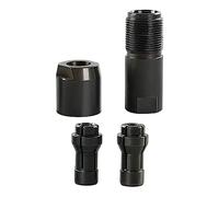 Colcolo Adaptador de amoladora Durable a mandril de amoladora recta Liberación rápida Conversión profesional M10 Universal para tareas de lijado Corte, 6mm+3mm