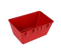 Colcolo Alimentador de Cerca Colgante de de Goose de Goose de Goose con contenedor de alimentación de Ganado, Rojo