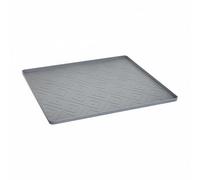Colcolo Almohadilla de Silicona Alfombrilla Lavable Tapete Impermeable Protector Contra Rasguños Apta para Cocina Sala de Estar Taller Mascotas, Gris