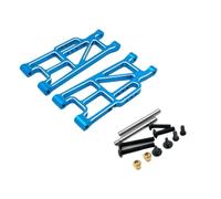 Colcolo Brazo de Suspensión para Vehículo RC Brazo Inferior Trasero Amortiguación Estabilidad Pieza Reemplazo Aluminio 6061 Anodizado con Pasadores y Tuercas, Azul Cielo