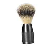 Colcolo Brocha de afeitar para el cabello Herramienta de cerdas de nylon Peluquería Longitud de de afeitar 4.3 pulgadas Exfoliación suave Accesorio, Gris oscuro