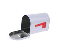 Colcolo Buzón de, buzón para depositar, decorativo de hierro resistente a intemperie para exteriores, hogar, oficina o puerta, Blanco