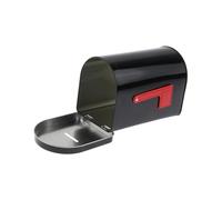 Colcolo Buzón de, buzón para depositar, decorativo de hierro resistente a intemperie para exteriores, hogar, oficina o puerta, Negro