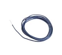 Colcolo Cable de guitarra eléctrica y bajo con cubierta de tela, blindaje trenzado, profesional, estable y versátil, 3 metros (10 pies), cable de guitarra con, Azul