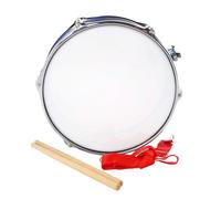 Colcolo Caja Clarín Tambor Percusión Accesorios Musicales Baquetas Incluidas Correa Ajustable Fabricado en Acero Adecuado para Ensayos Principiantes, Azul