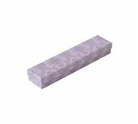 Colcolo Caja de Joyas Contenedor Joyero Estuche Organizador con Tapa de Dos Piezas y Esponja Suave en Cartón Rígido Adecuado para Regalos Exposiciones Minoristas Presentaciones, 23.5x5.5x3.5cm
