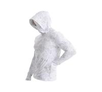 Colcolo Camisa con capucha y protección solar para hombre, camisa refrescante, chaqueta con capucha y protector facial, protección contra erupciones para, L