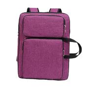 Colcolo Cartera de Arte A3, Mochila para Artistas, Bolsa de Arte portátil para Suministros, Bolsa de bocetos para Bandeja de Mezcla, Pantalla de, púrpura