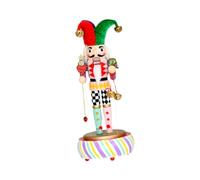 Colcolo Cascanueces de bailarín con Caja de música, Adorno Decorativo para Mesa Que Mueve los Brazos para Mesa de Acción de para niños.
