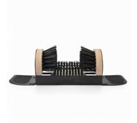 Colcolo Cepillo Limpiabotas Exterior Cepillo Zapatos Limpiador Calzado Cepillo Suelas con Soporte Estable para Colocar O Umbral y Frenar la Suciedad Adecuado, Moderno Y Minimalista Con踏板