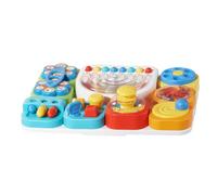 Colcolo Children Learning Board Tablero Sensorial Infantil Juguete Educativo Panel de Actividades Rompecabezas Material Estimula Motricidad Fina y Percepción Adecuado para Niños Pequeños Aula Hogar