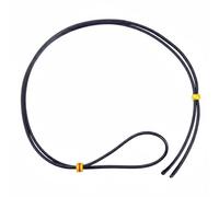 Colcolo Collar Colgante Trenzado con Simbólicos y Acabado de Metal Dorado y Cordón Elaboración Manual y Longitud Adaptable Adecuado para Sociales Uso Personal Hombres y Mujeres, Cera Negra