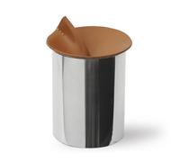 Colcolo Contenedor de Almacenamiento de Joyas Caja Organizador Estuche te y Tapa de Piel Sintética Estilo Moderno Minimalista Apto para Dormitorio Tocador, Naranja, style to 3
