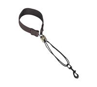 Colcolo Correa para el cuello de saxofón, accesorios profesionales para instrumentos, resistente con gancho, correa para saxofón soprano, alto y tenor, regalo, MarrÓn