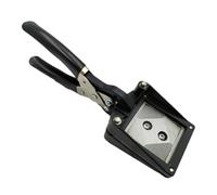 Colcolo Cortador de fotos para, cortador manual, perforador, troquelador de identificación de mano, recortador de imágenes para tarjetas de, 5cmx5cm