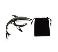 Colcolo de guitarra Shark, clip de tono, de resorte de aleación de zinc profesional, accesorio para guitarra eléctrica y ukelele acústico, Negro