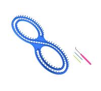 Colcolo de Telares, 8 Forma Loom Kit, con Telar de Tejer de 8 Formas, 2 Agujas de Plástico, Gancho de Crochet, para DIY Craft Bufanda Suéter Proyectos