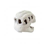 Colcolo Disfraz de Dinosaurio Cabeza Cráneo de Dinosaurio de Peluche Casco de Dino Máscara de Cráneo con Detalle de Dientes en Poliéster Cosido Adecuado para