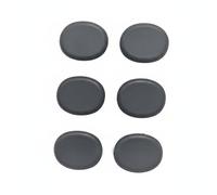 Colcolo Drum Damper Pad Almohadilla Amortiguadora Gel Silicona Reutilizable Lavable Eliminación de Armónicos y Adhesión Firme en Tambores y Platillos Adecuada, Negro