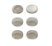 Colcolo Drum Damper Pad Almohadilla Amortiguadora Gel Silicona Reutilizable Lavable Eliminación de Armónicos y Adhesión Firme en Tambores y Platillos Adecuada, Café
