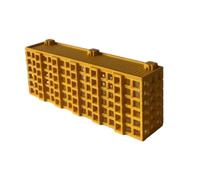 Colcolo Edificios Modelo Arquitectura Ferroviaria Paisaje Diorama Manualidades Decoración PP Adecuado para Artesanías Construcción de Ciudades Modernas, Estilo c