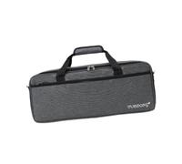 Colcolo Efectos Bolsa de pedal Caso de viaje Manija portátil Ligera portátil Carrying Pedalboard Pouch, 37x15.5x10.5cm