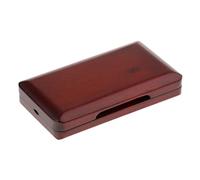 Colcolo Estuche para Cañas de Oboe Caja Organizadora Portátil en Madera Protector Antideslizante con Orificios de Aireación y Acabado Clásico Apto para