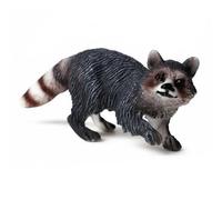 Colcolo Figura Infantil Animal de Juguete Resistente Detallado Educativo con Diseño Adecuada para Exploración en Casa Juego Regalo para Niños, Mapache Trepador