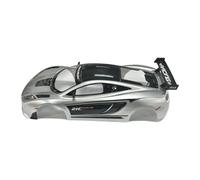 Colcolo Funda Protectora para carrocería Coche RC, Piezas reparación, Funda Profesional Impermeable para vehículos Todoterreno RC a Escala 1/10, Gris
