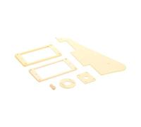 Colcolo Golpeador de guitarra, anillo de montaje para pastilla humbucker, tapa de cavidad para placa de interruptor, accesorios de repuesto para instrumentos