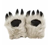 Colcolo Guans con Oso Cómodas | Peludas, Cálidas, guans con uñas, para lloween