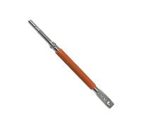 Colcolo Herramienta de torsión manual con clip para, dobladora de alambre de acero al carbono antideslizante, pinzas para postes en T para reparar
