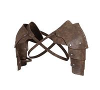 Colcolo Hombrera Medieval Hombro Peto Espaldar con Placas Redondeadas y Remaches Apariencia de Metal sin Peso Excesivo Adecuada para Recreaciones Históricas Temáticos Cosplay Disfraces