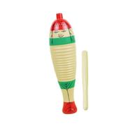 Colcolo Instrumento de percusión, instrumento de tambor, regalos de cumpleaños, juguete musical, instrumento de madera, bloque de percusión Musical para niños, Multicolor, 21cm