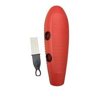 Colcolo Instrumento güiro, juguete educativo temprano, ayuda didáctica, instrumento de percusión latina profesional para jardín de infantes, regalo para niños, Rojo