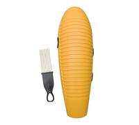 Colcolo Instrumento güiro, juguete educativo temprano, ayuda didáctica, instrumento de percusión latina profesional para jardín de infantes, regalo para niños, Amarillo
