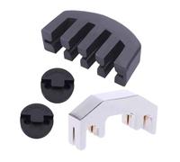 Colcolo Juego de sordina para violín, repuestos para práctica, fácil de instalar, práctico, resistente. Reemplaza directamente los accesorios del