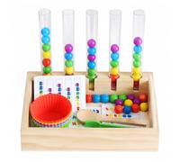 Colcolo Juego Educativo de de Madera y Papel con Piezas Interactivas de Material Seguro Adecuado para Desarrollo y Entretenimiento Infantil en el Hogar