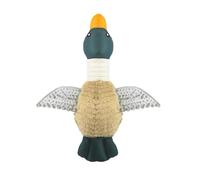 Colcolo Juguete Interactivo para Perros con Sonido chillón Geese, Ideal para Entrenar y enriquecer el Ejercicio, Ideal para Perros pequeños, medianos y, Marrón Claro