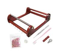 Colcolo Kit de Telar de Cuentas de Madera para Principiantes, Conjunto de Telar de Cuentas de Madera, Herramienta de fabricación de Joyas para Colgantes para