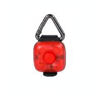 Colcolo Light Pendant Luz para Mascotas Colgante Linterna Recargable con 3 Modos y Diseño de Doble Sujeción Plástico Resistente USB 10 Horas Adecuada para, Rojo