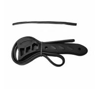 Colcolo Llave Ajustable Llave Correa Llave de Correa Llave de Banda Herramienta Manual con Mecanismo de Correa para Fuerza y Ajuste Rápido Adecuada para, 6 Pulgadas, 3078 6 Pulgadas Gris