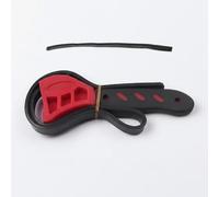 Colcolo Llave Ajustable Llave Correa Llave de Correa Llave de Banda Herramienta Manual con Mecanismo de Correa para Fuerza y Ajuste Rápido Adecuada para, 6 Pulgadas, 3076 6 Pulgadas Rojo