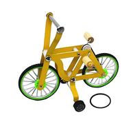 Colcolo Loro Rompecabezas Bicicleta Pájaro Pie Talon Juguete Pájaro Entrenamiento Juguete para, 20x10.5x14cm
