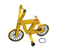 Colcolo Loro Rompecabezas Bicicleta Pájaro Pie Talon Juguete Pájaro Entrenamiento Juguete para, 23x13x16.5cm