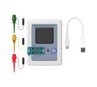 Colcolo Medidor, comprobador de condensadores, TC1, comprobador de componentes multifunción, pantalla a todo color, medidor de transistores para NPN