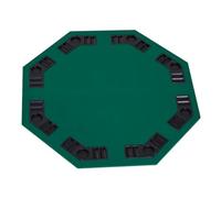 Colcolo Mesa de póker Plegable Texas Hold'em Antideslizante, diseño Profesional de 122 cm, para 8 Jugadores, Ideal para Fiestas Familiares.