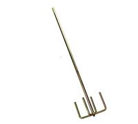 Colcolo Mezclador de cemento, varilla mezcladora de pintura, accesorio de taladro, herramientas largas resistentes, paleta mezcladora agitadora para, Round Handle C